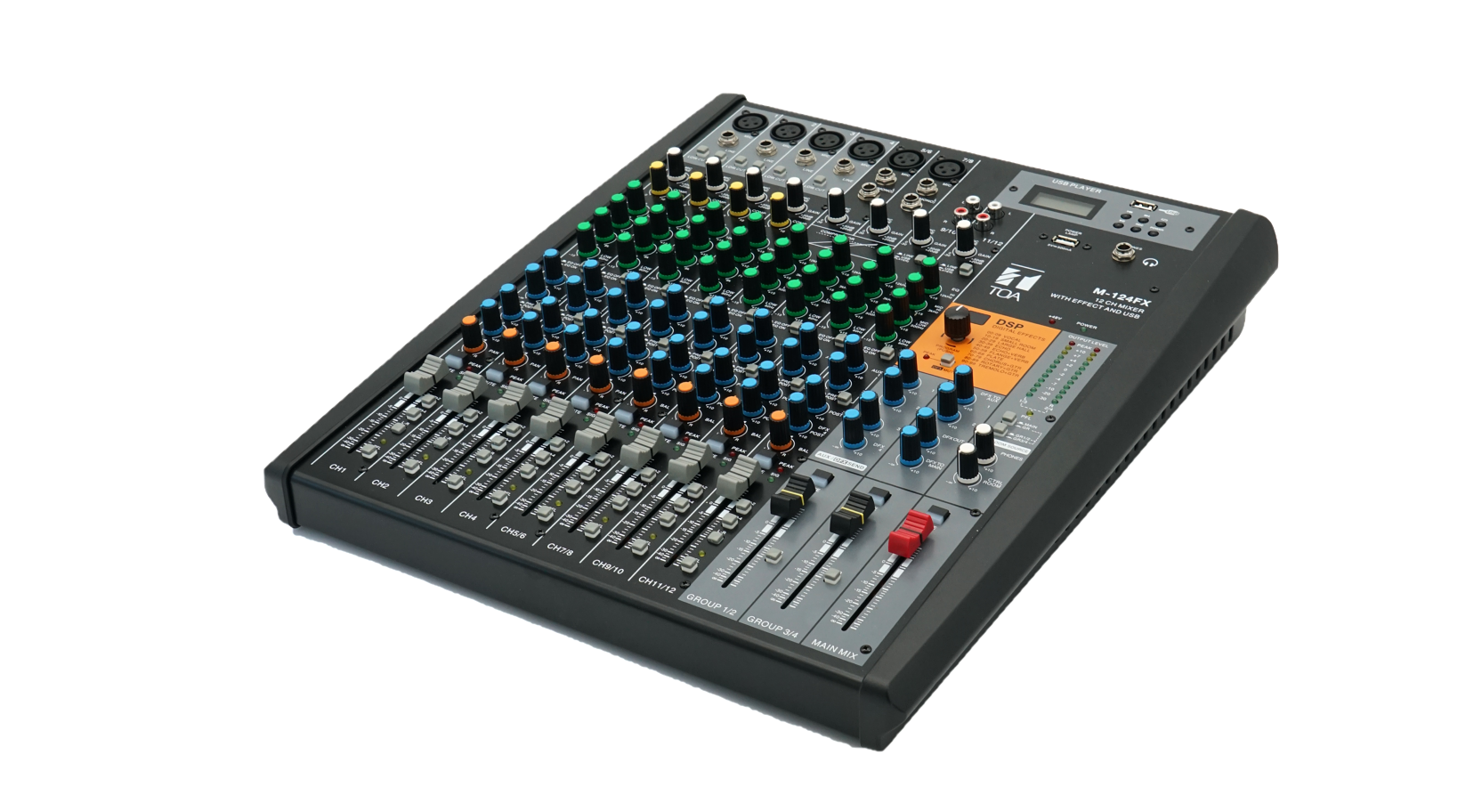 Bàn trộn âm thanh: M-124FX-AS