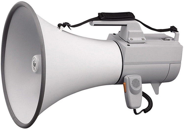 ER-2230W Shoulder Type Megaphone with Whistle