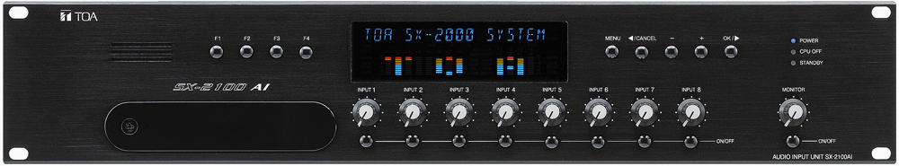 Thiết bị ngõ vào âm thanh: SX-2100AI