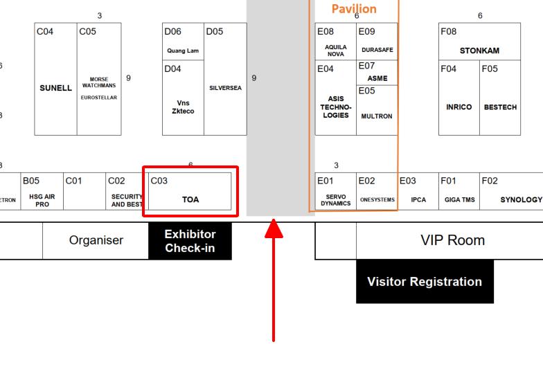 TOA Electronics Vietnam Co., Ltd. (TEV) Attend Secutech 2024 from 14-16.8.2024 at SECC HCM